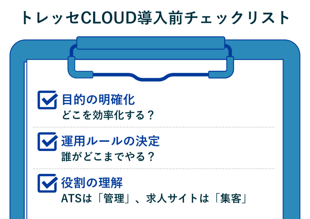 トレマッセCLOUD導入で失敗しないための3つの事前準備ポイント